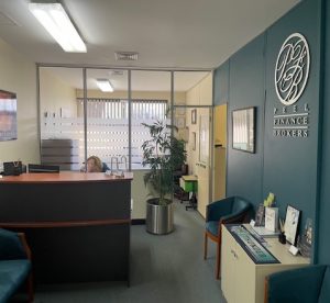 Peel Finance Brokers office reception area.